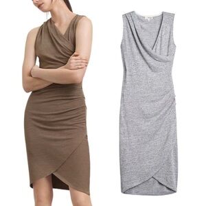 Wilfred FREE | Izidora Dress Light Grey Size XXS Aritzia